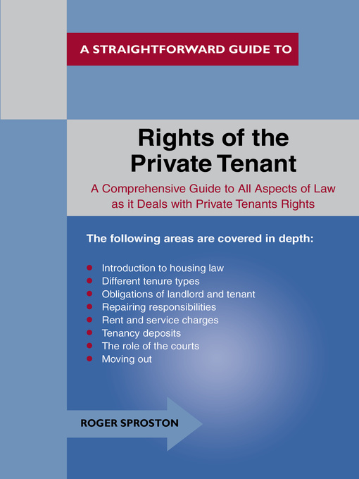 Cover image for The Rights of the Private Tenant